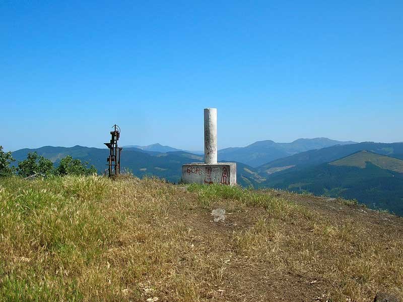 Cumbre de Eskoritas.
