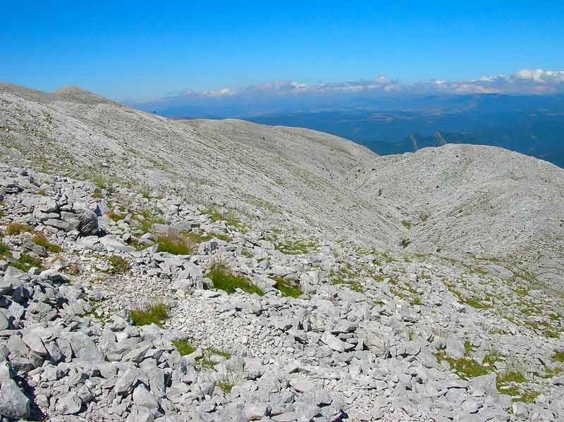Poco a poco alcanzamos el alto de Ezkaurre.