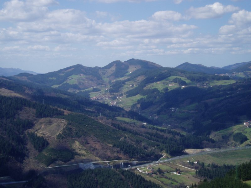 Hego-ekialdetik ikusita