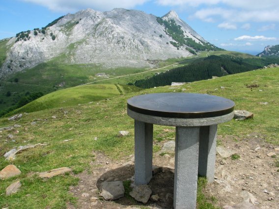 Norabide mahaia tontorrean