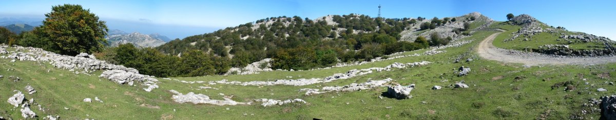 Mendebaldetik ikusita