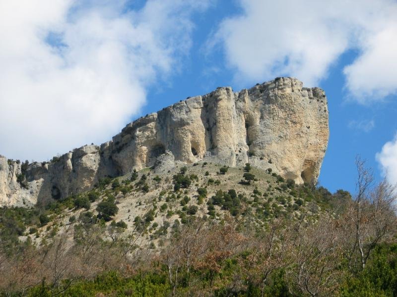 Santa Luzia gaineko haitzaren beste ikuspegi bat