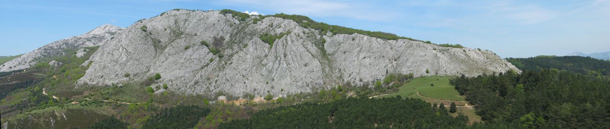 Albeizeko tontorretik ikusita