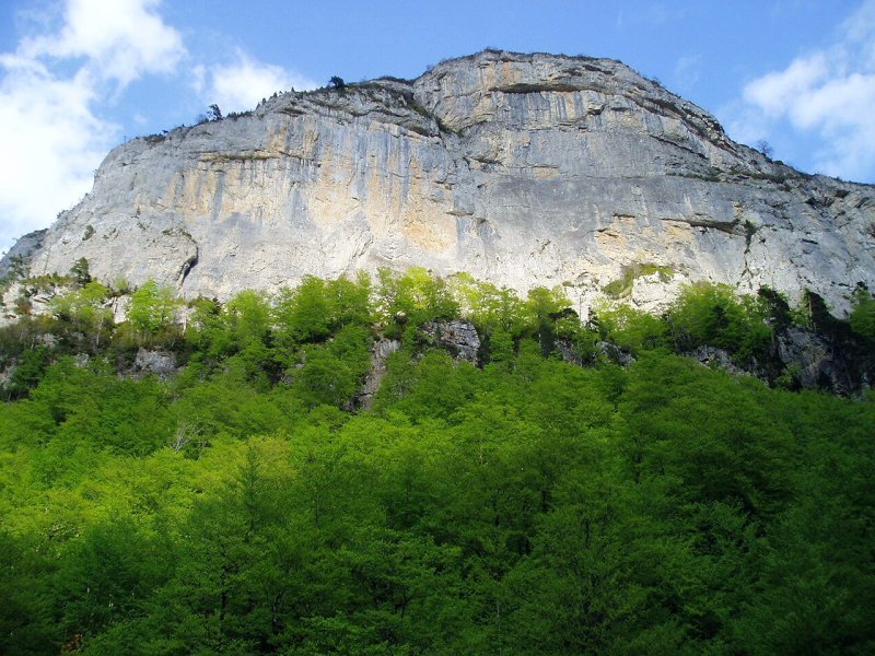 Añiscloko arroilaren hormak La Riparetan