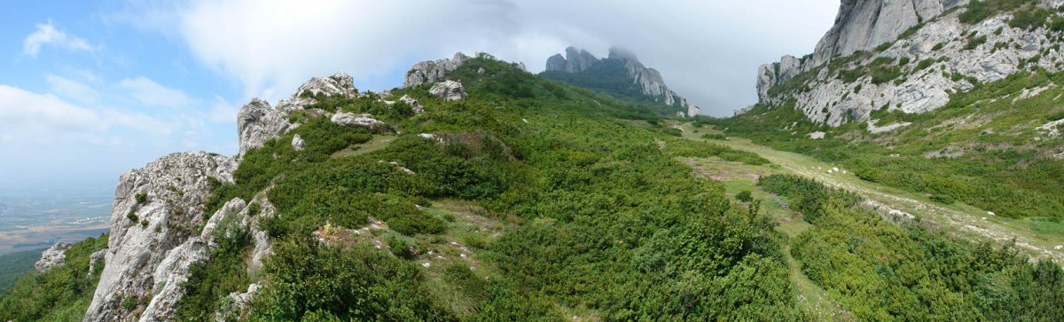Toro mendatearen igoera hegoaldetik