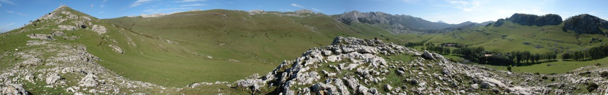 Ekialdeko bizkarreko panoramika