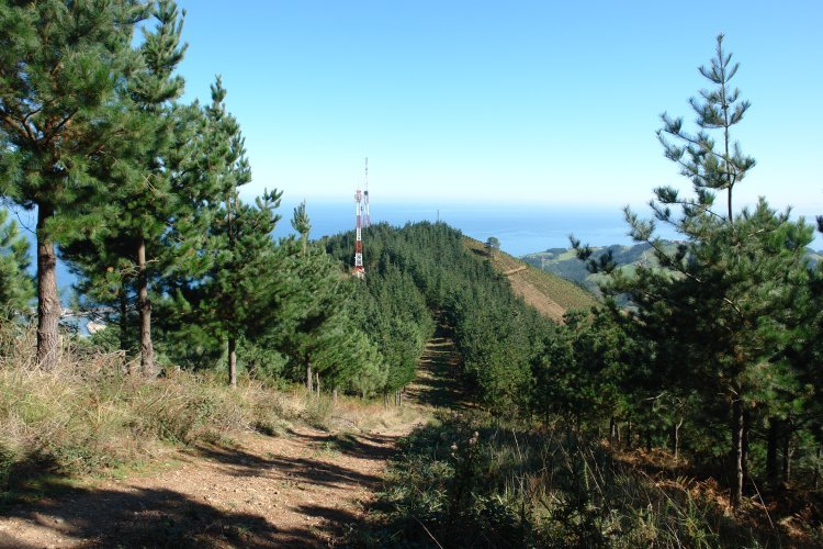 Ondarroa aldetik datorren bidea