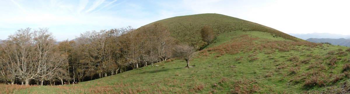 Mendebaldetik ikusita