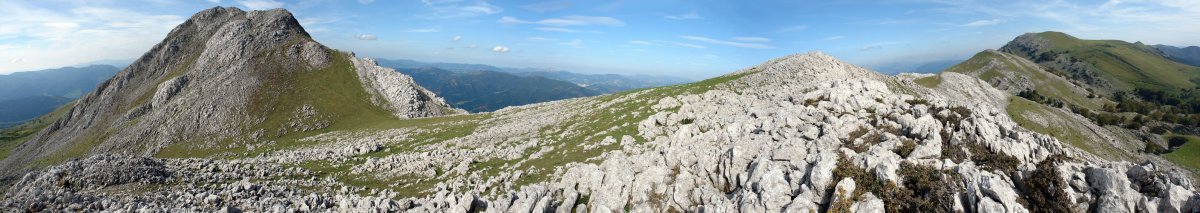 Arkaitz eta Arriurdin arteko panoramika