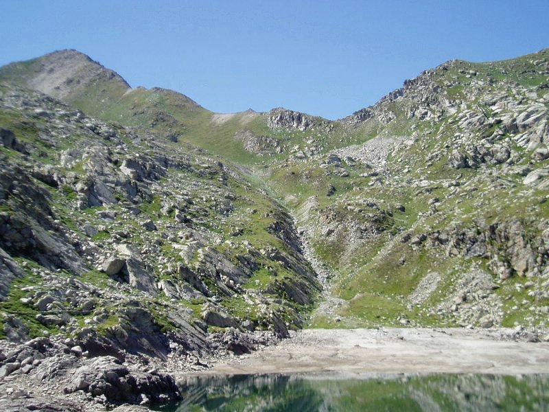 Tontorra eta Dellui lepoa Cubieso aintziratik ikusita