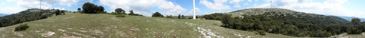 Alto Concha eta Oterosarteko lepoko panoramika