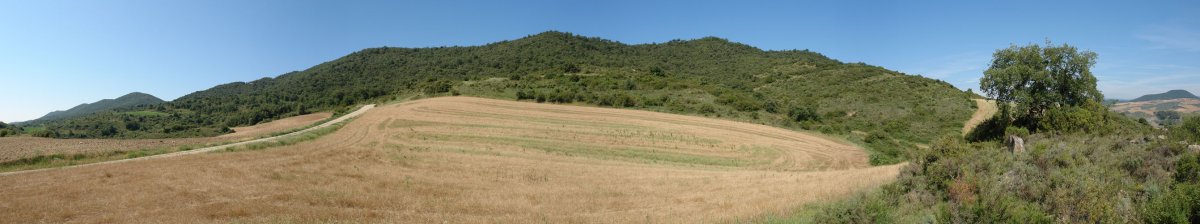 Zirauki aldeko bideko ikuspegia