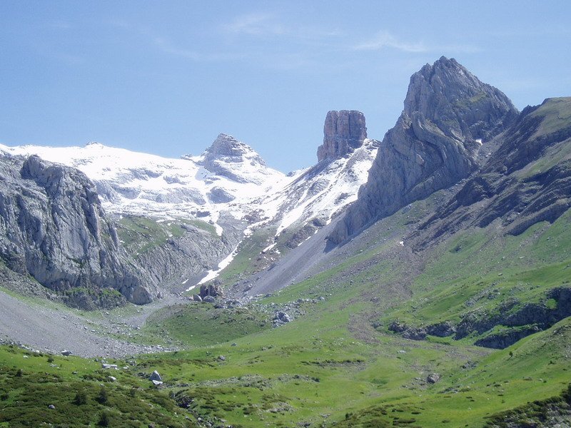 Hego-mendebaldetik ikusita