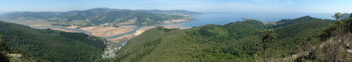 Tontorreko begiratokitik ikusten den panoramika