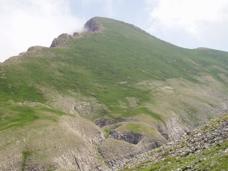 Hego-mendebaldeko atakatik ikusita
