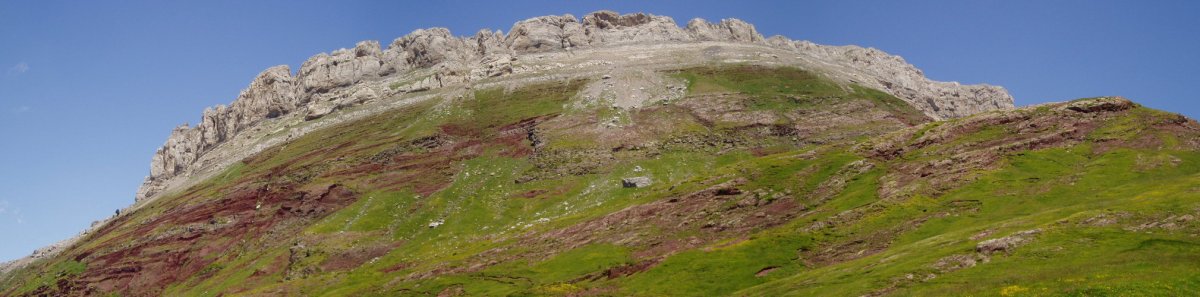 Hego-mendebaldetik ikusita