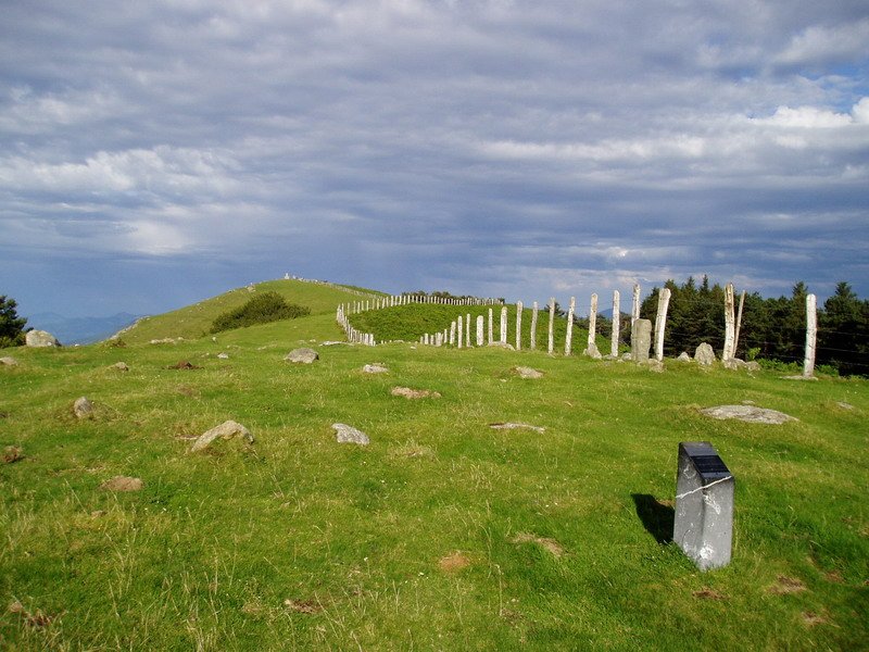 Arritxulangaña edo Irumugarrietako mairubaratzak eta Bianditzeko tontorra