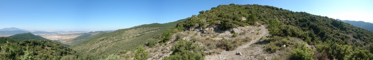 Autzola aldeko bizkarreko bidea