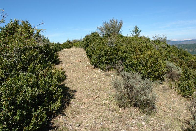 Mendebaldeko tontorra, Hegoaldetik inguratuz