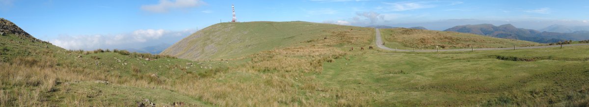 Otanarte eta inguruetako panoramika Gorramendi aldetik