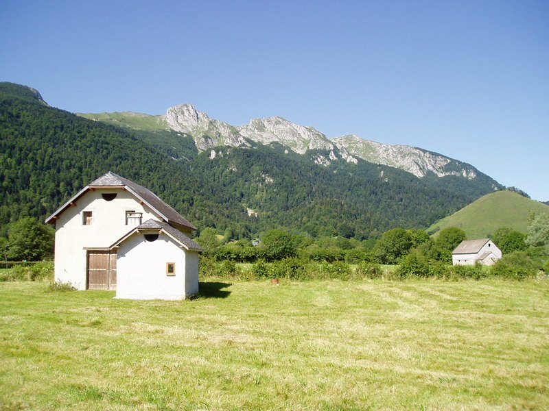 Rocher d'Aran eta Ourlène ekialdetik ikusita