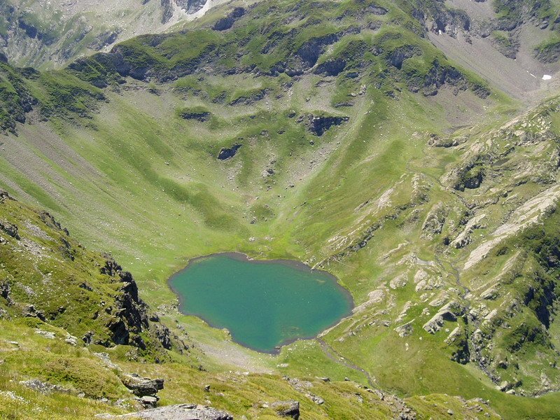 Lac d'Uzious tontorretik ikusita