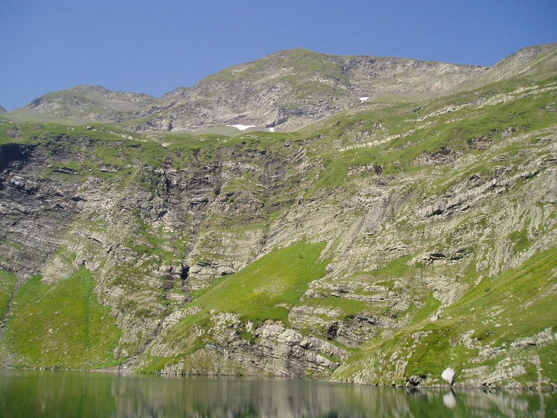 Pic d'Isabe izen bereko aintziratik ikusita