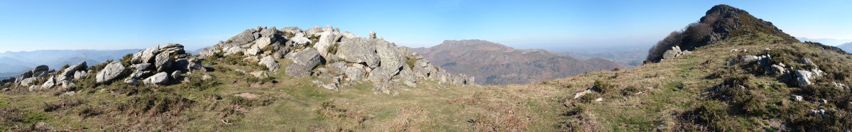 Ekialdeko bizkarreko ikuspegi zabala