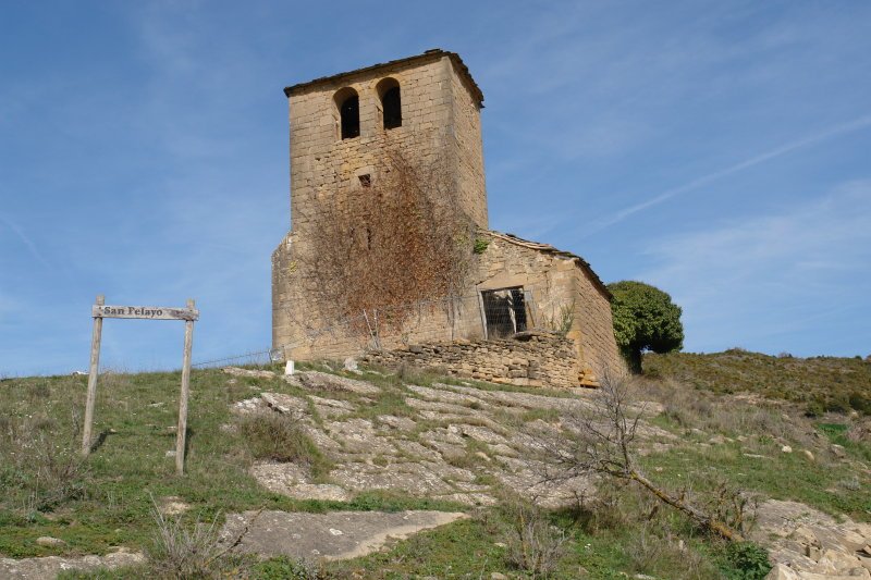 Amunarrizketako San Pelaio eliza, lurra jotzeko zorian