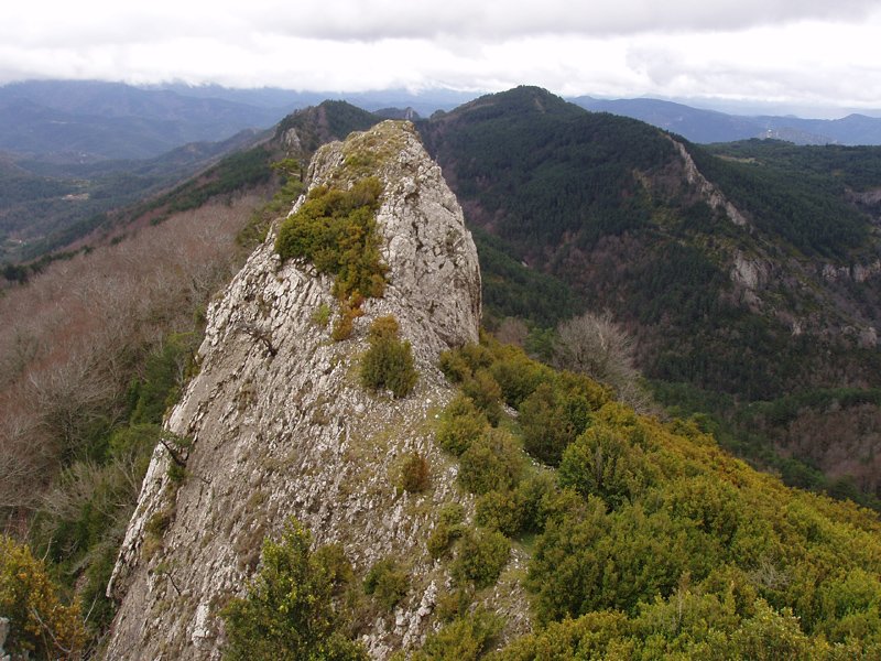 Borrotxulo (1265m), gailur ikusgarria