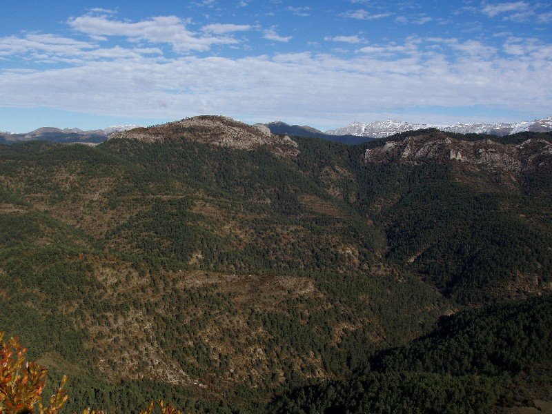 Dozolako hegoaldeko isurialdea, ezohiko irudia