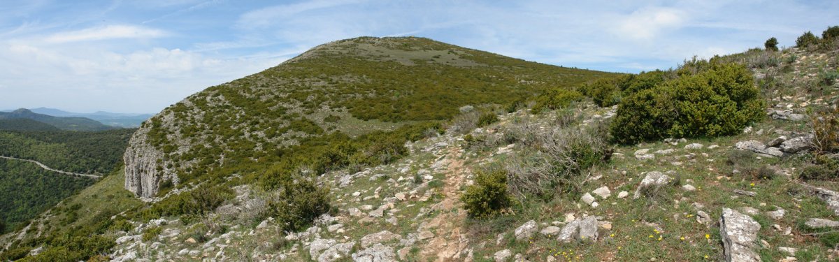 Ekialdeko isurialdea Eko bizkarreko bidetik