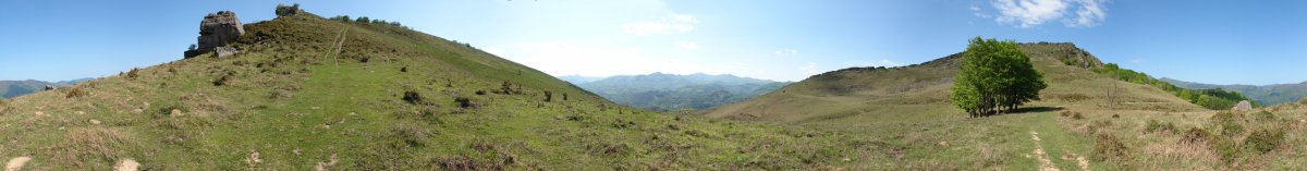 Meate eta Oteitzoiana, bien arteko lepotik