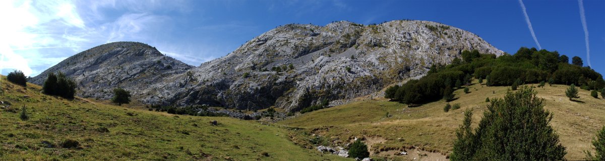 Basotik aterata, Ezkaiturriako belardietan barrena