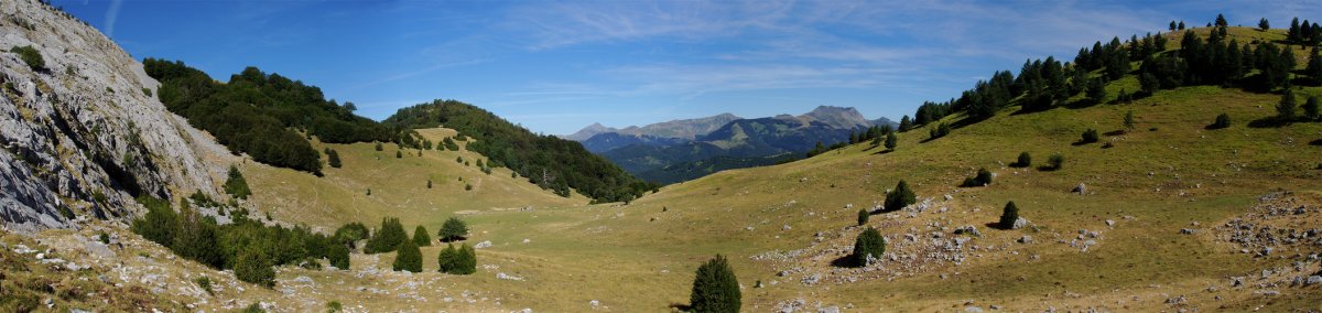 Ezkaiturriko belardiak eta Ezkaiturri mendia