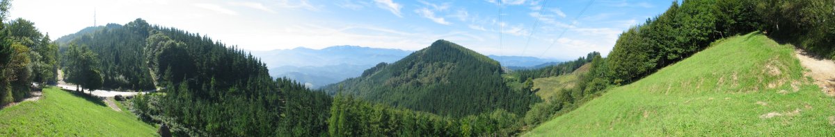 Murumendi aldeko bidetik ikusita