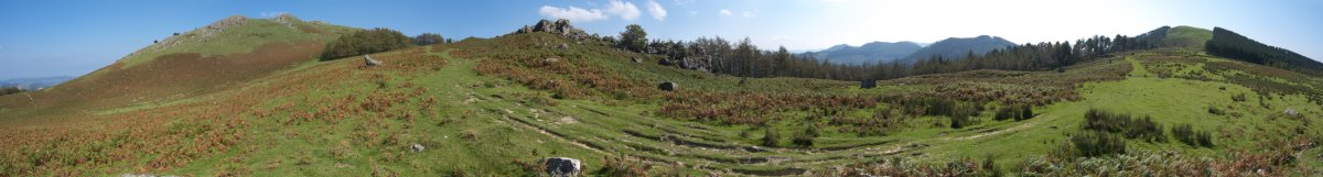 Adarra eta Onddo arteko panoramika