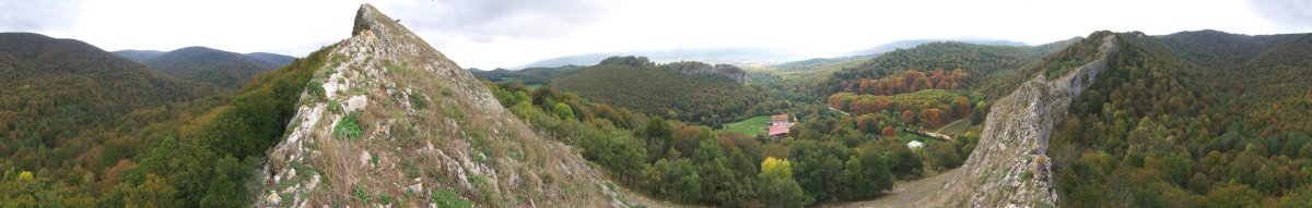 360º panoramika Mendebaldeko bizkarretik