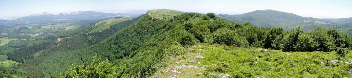 Mendebaldetik ikusita