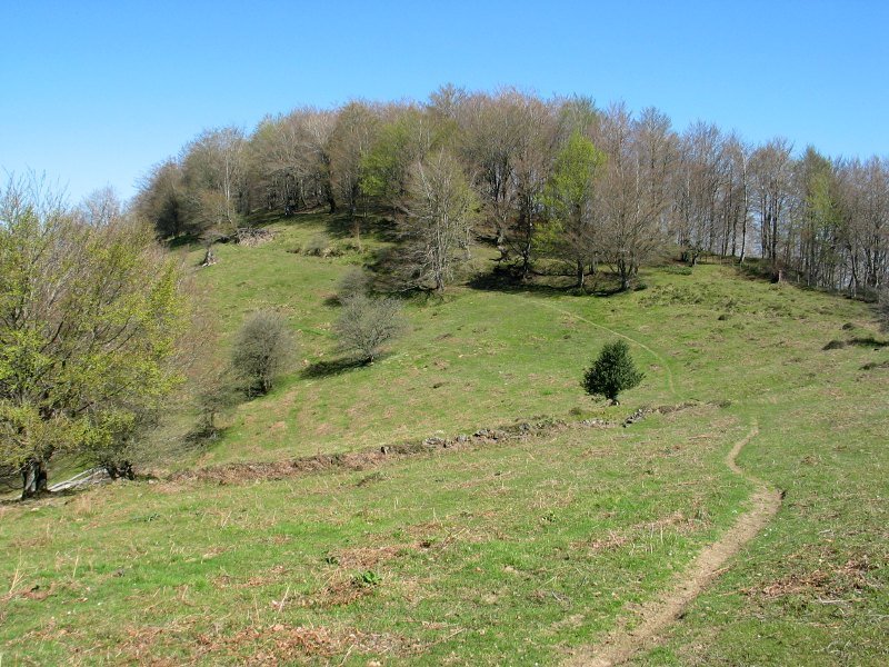 Areetza eta Izozkoa arteko pasarte bat