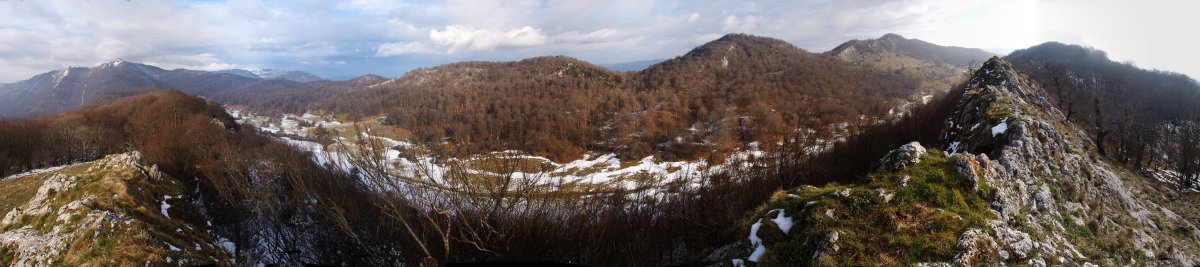 Panorama Sollaundiko gailurretik