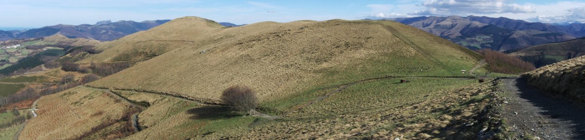 Errekalko gainaren mendebaldeko isurialdea