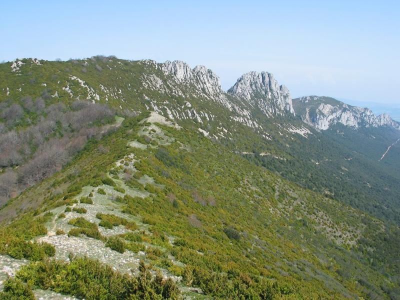 Ikuspegi zabala mendebaldetik