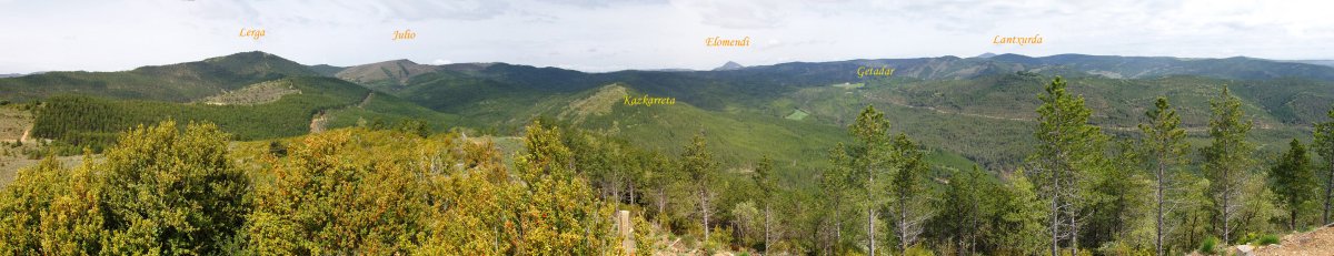 Bizkaiako mendiak Rasuildik