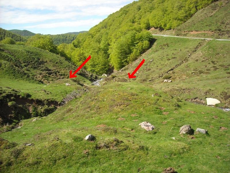 Ibarrondoa etxola hondoak