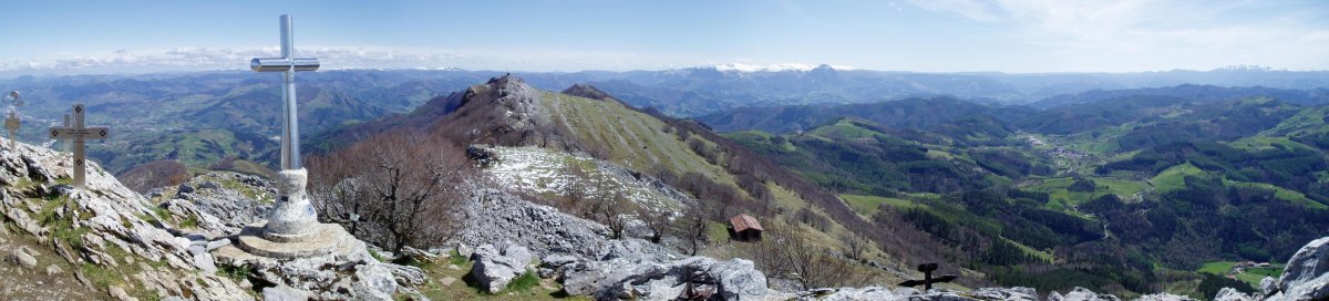 Hego-ekialdera ikuspegi zabala