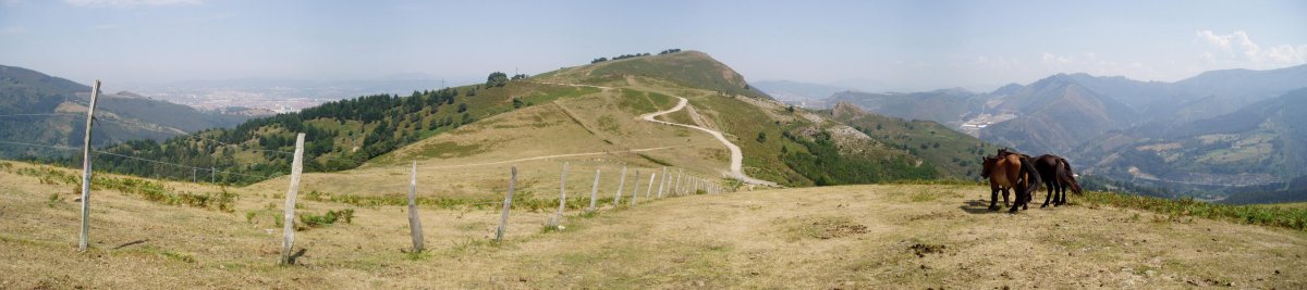 Sasiburu hegoaldetik ikusita