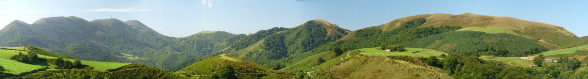 Gorramenditik Lizartzurainoko panorama 