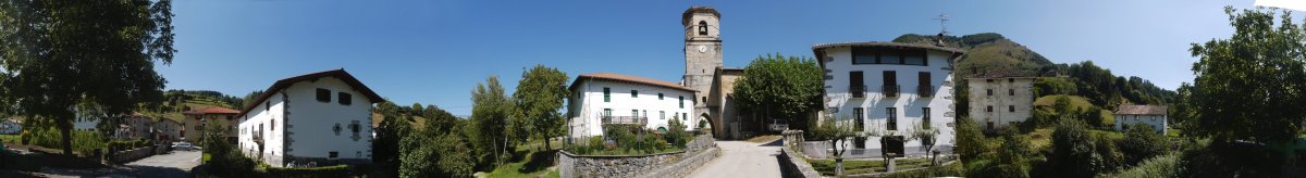 Arribe zubi gainetik (360º)