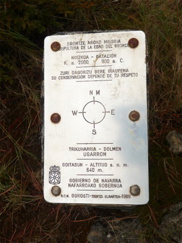 Ugarron, adierazgarria